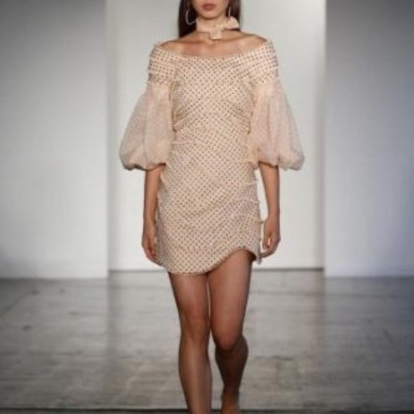 Zimmermann Nude Leather Kitten Heels Size 36 AU 5 RRP $550 NEW - Picture 4 of 15